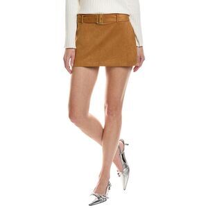 Serenette Womens  Mini Skirt, Tan